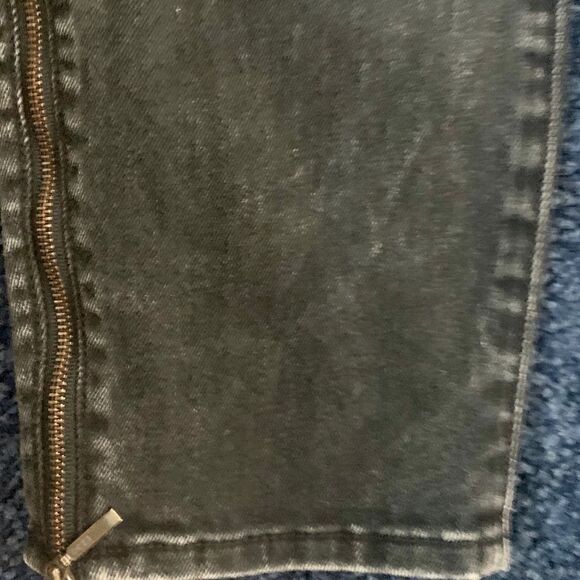 City Skinny Plus Size Women’s black Leg Zip Skinny Jeans.Size 14 - Picture 6 of 11